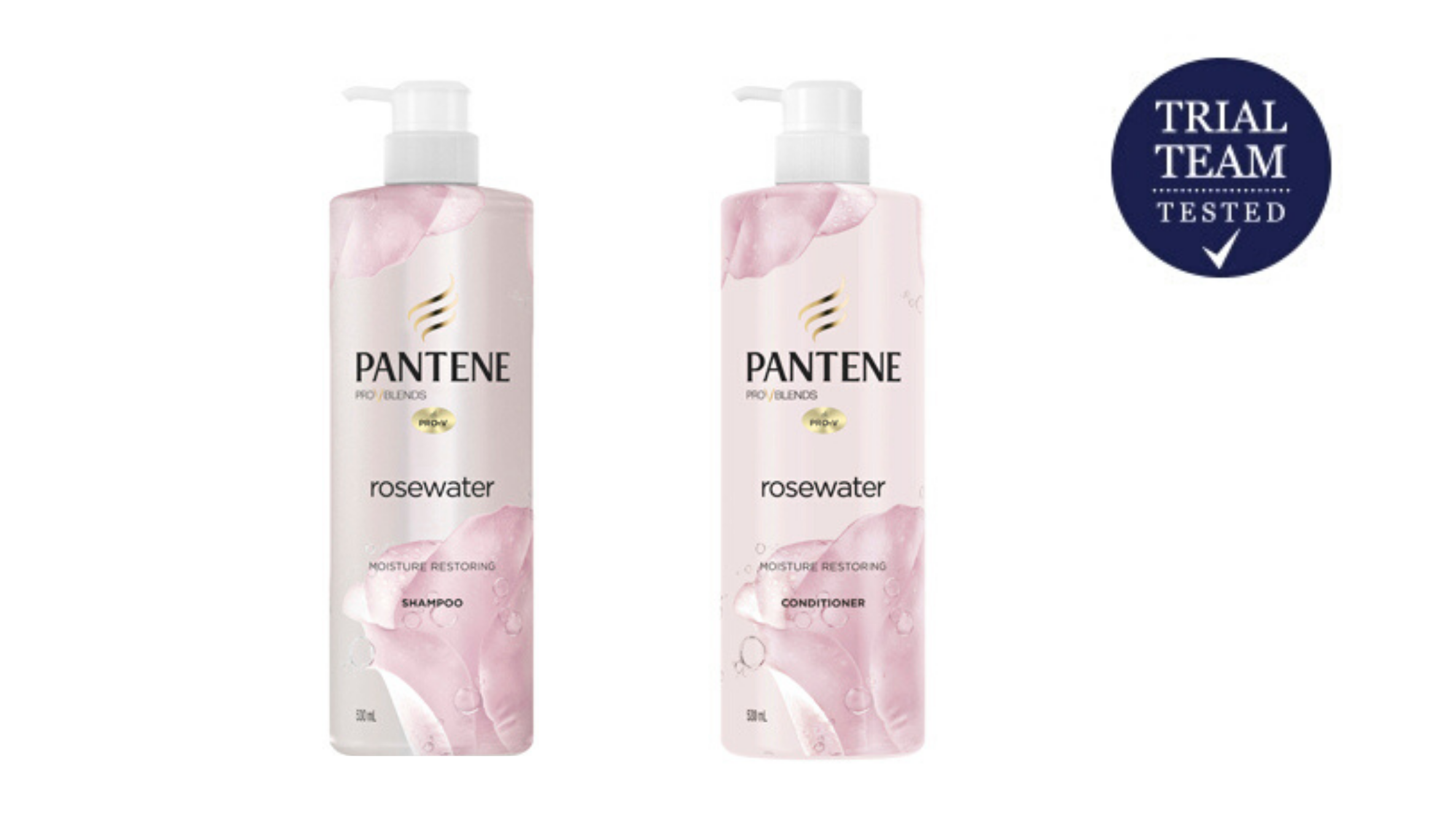 Pantene Rosewater Shampoo & Conditioner Trial Team