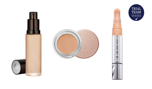BECCA Backlight Priming Filter, Light Shifter Brightening Concealer and Under Eye Brightening Corrector