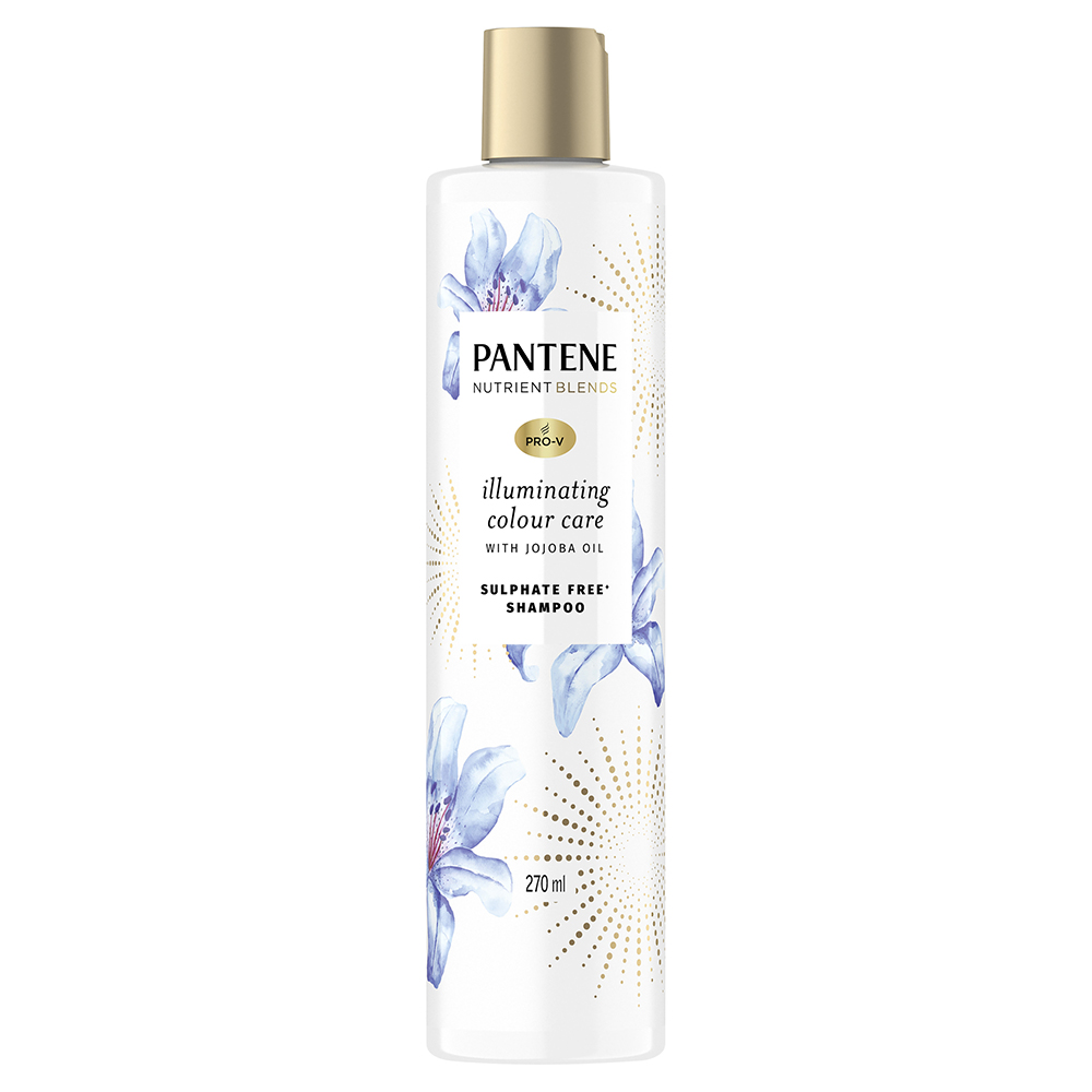 Pantene Pro-V Nutrient Blends Sulphate-free ‘Illuminating Colour Care with Jojoba Oil’ Shampoo