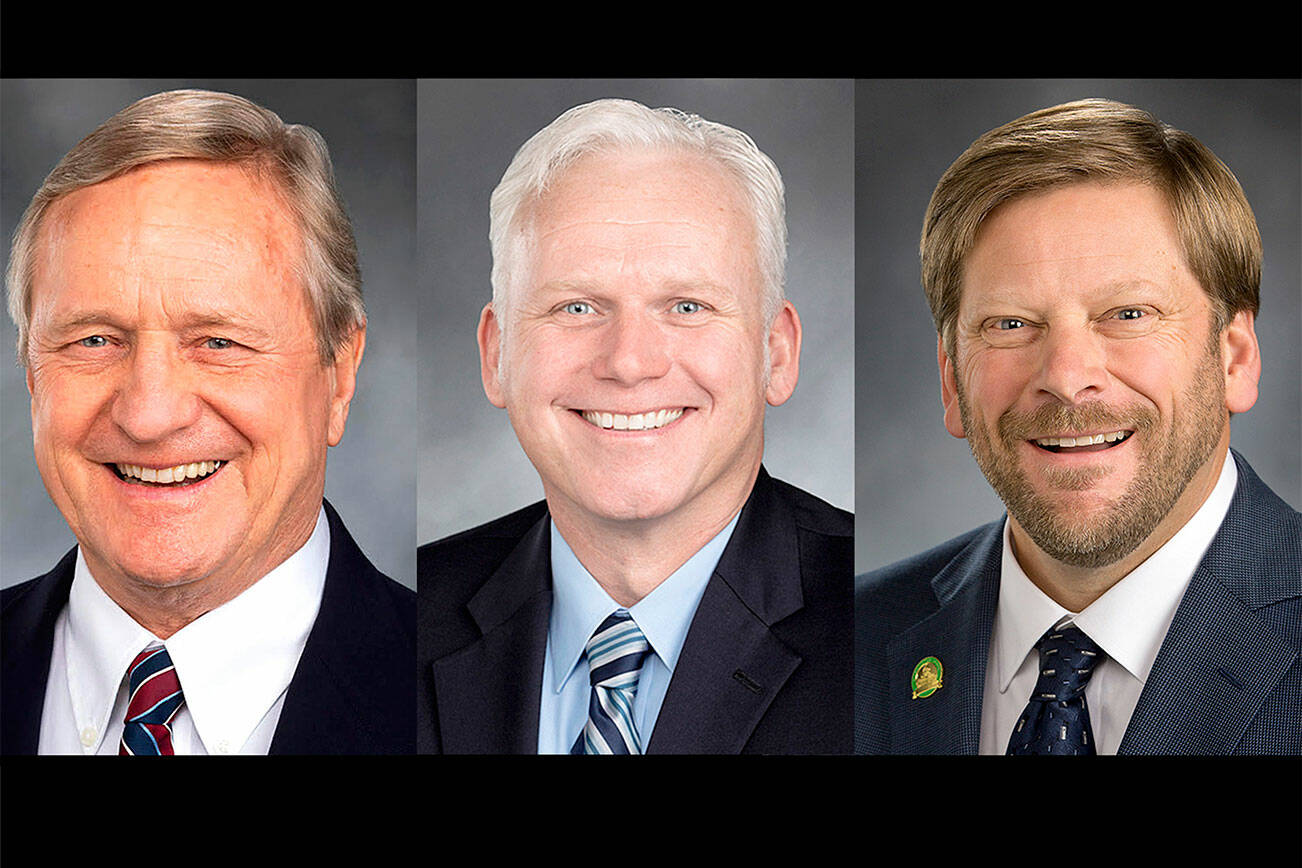 Rep. Steve Tharinger, Sen. Kevin Van De Wege and Rep. Mike Chapman