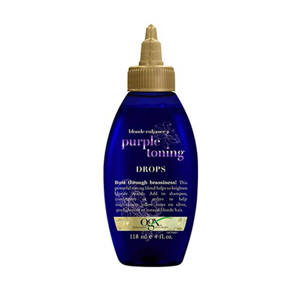 OGX Blonde Enhance + Purple Toning Drops Blonde Enhance + Purple Toning Drops
