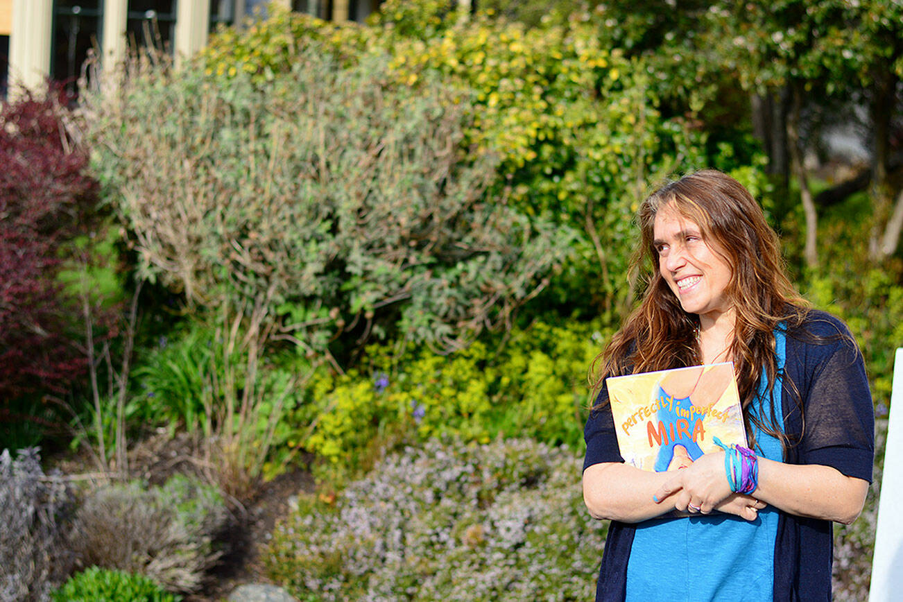 Faith Pray of Port Townsend has published her second children’s book, “Perfectly Imperfect Mira,” about adopting a growth mindset. (Diane Urbani de la Paz/Peninsula Daily News)