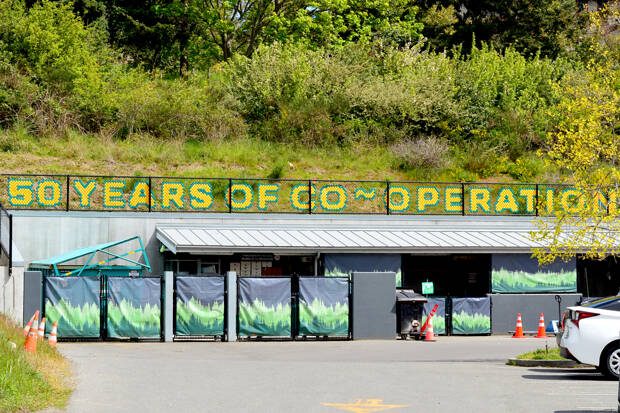 The Port Townsend Food Co-op is located on Kearney Street, but it will have its 50th anniversary party at the Jefferson County Fairgrounds this Wednesday evening. (Diane Urbani de la Paz/Peninsula Daily News)