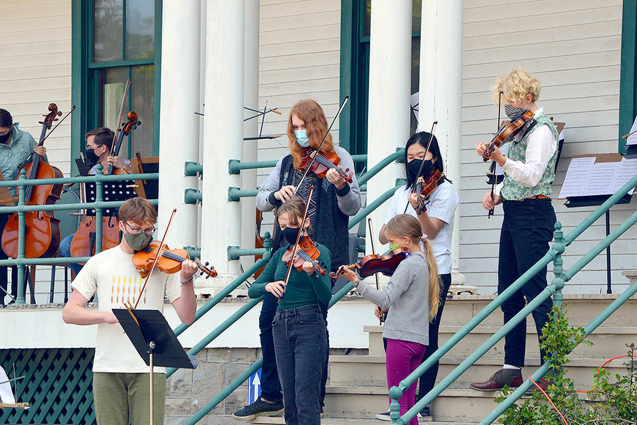 Young musicians of all levels took part in the YEA Music! camps,  held at Fort Worden State Park in Port Townsend last summer. This year the camps will be held at two other Port Townsend locations; youngsters going into fifth through 12th grade are invited to sign up now. Diane Urbani de la Paz/Peninsula Daily News