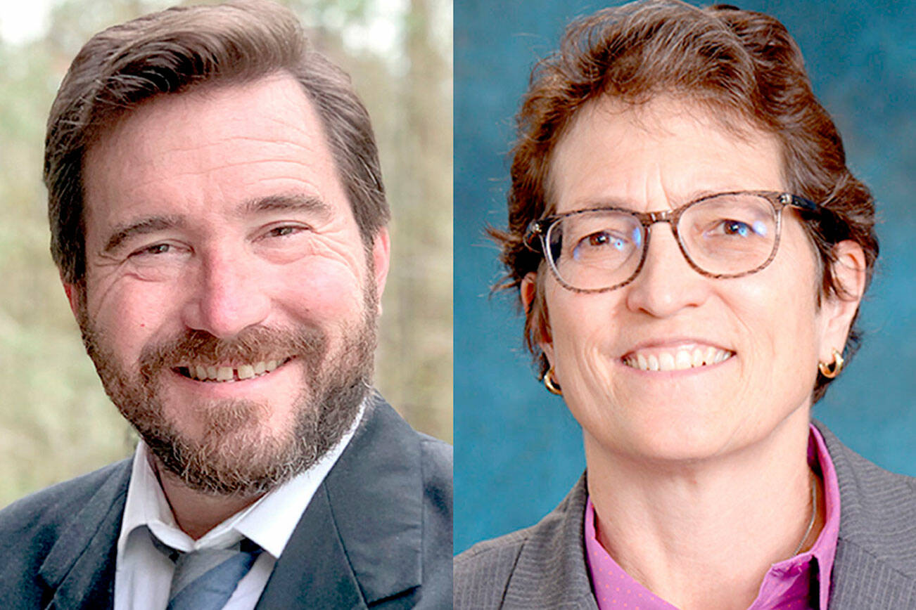 Greg Brotherton, left, and Marcia Kelbon.