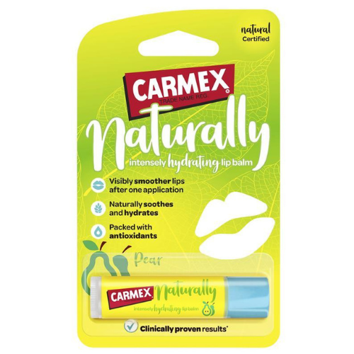 carmex naturally pear