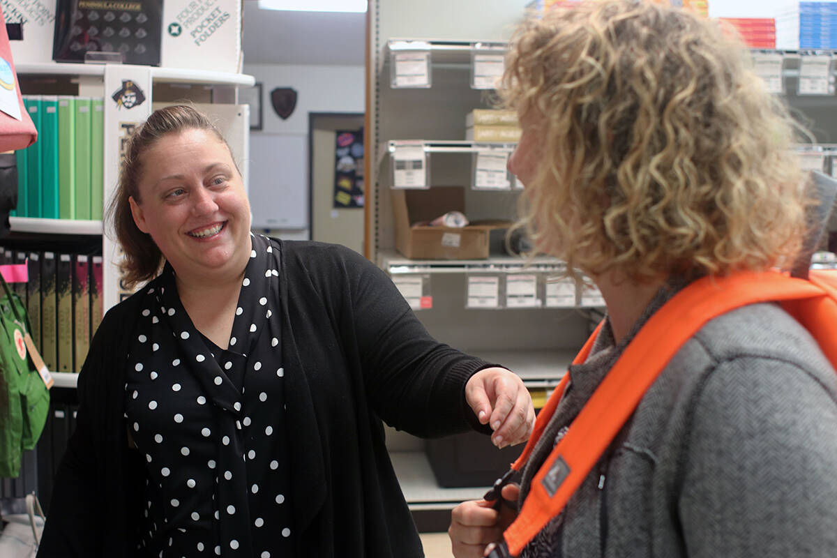 Before Christina Wonsey became the Peninsula College Bookaneer, she held many other labels: mother, addict, child abuse survivor and more. School was an escape, and she used it to achieve a better life for her family.