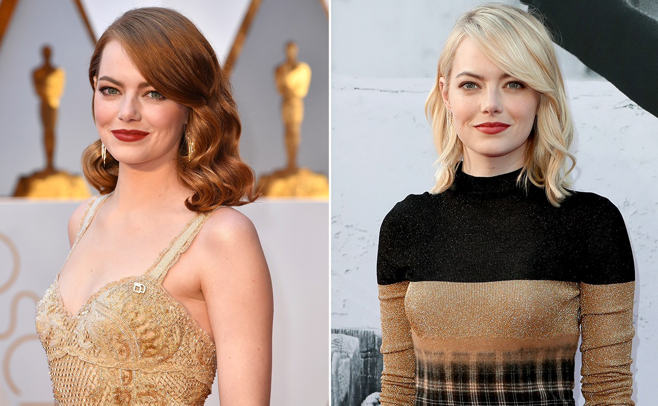 ﻿Emma Stone natural hair colour

