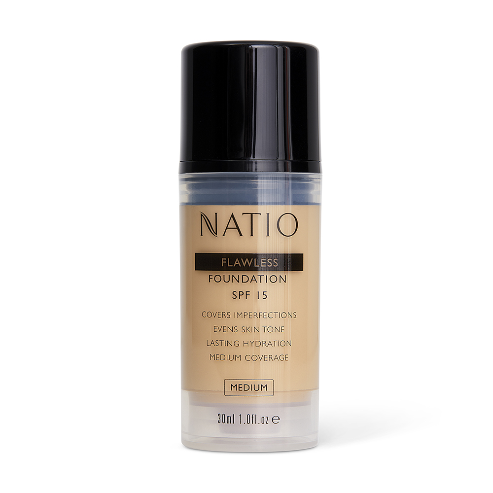 Natio Flawless Foundation spf15 Natio Flawless Foundation spf15 bottle