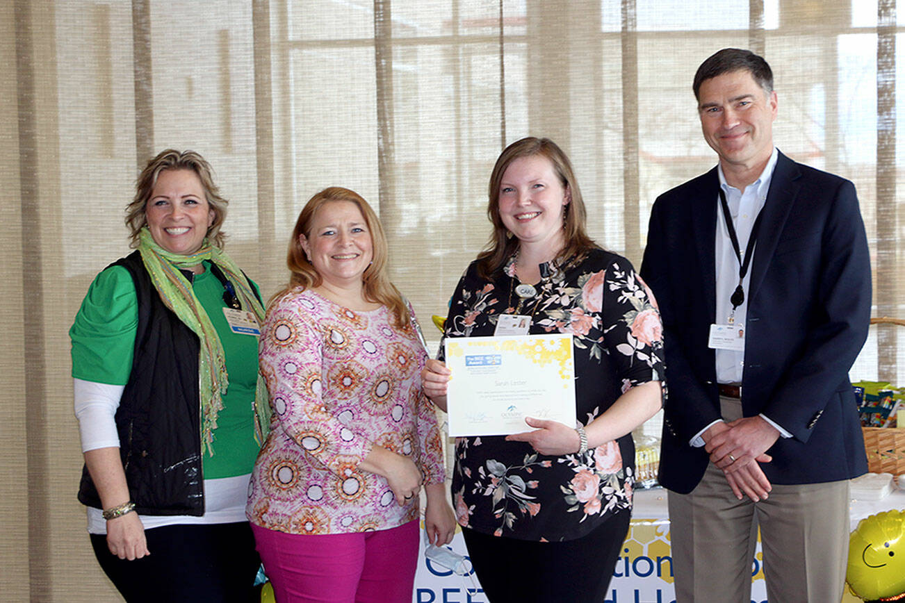 Pictured, from left to right, are Deanna Thurston, Joni Morgan, Sarah Lester and Darryl Wolfe.