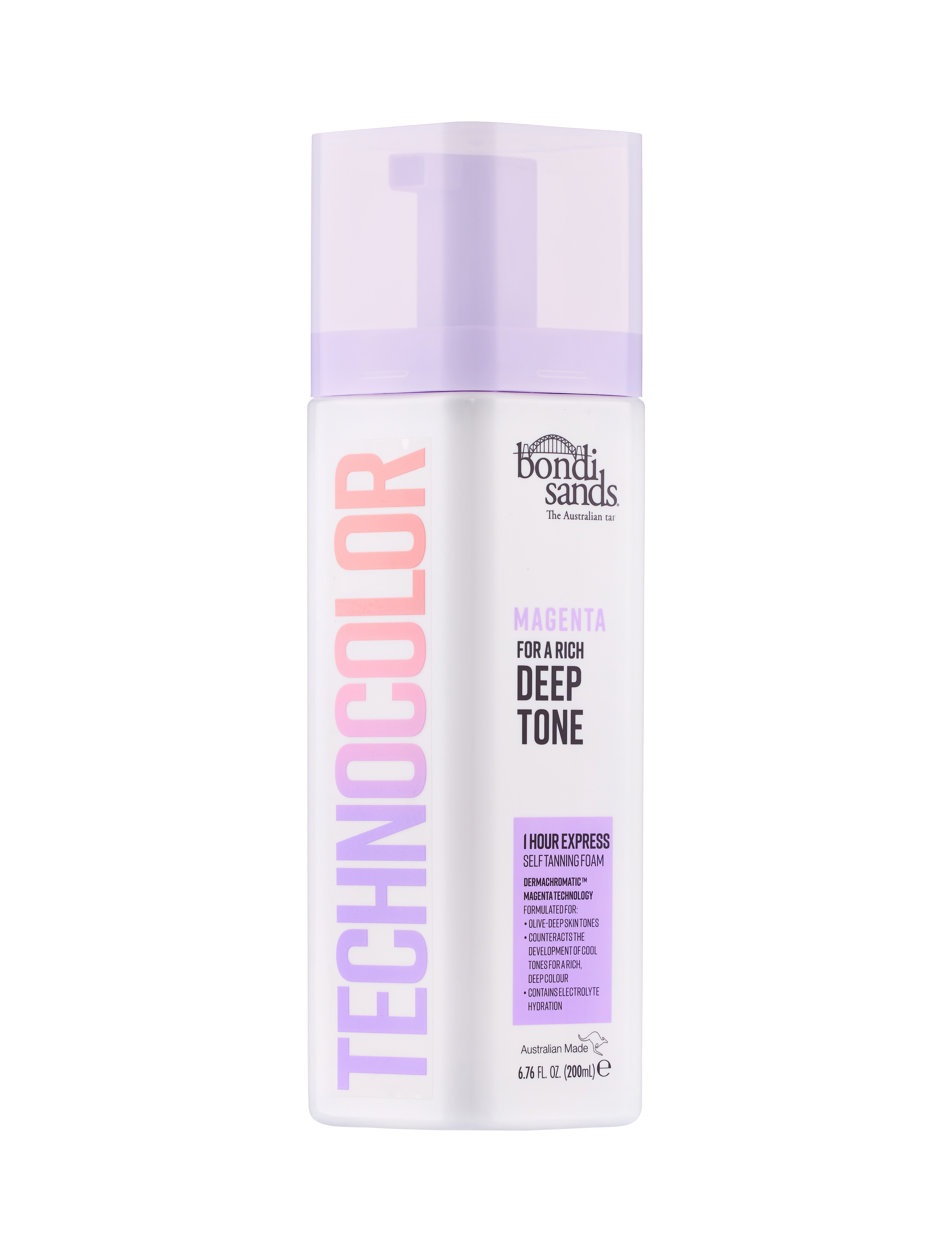 BONDI SANDS GLOBAL TECHNOCOLOR MAGENTA Technocolor Magenta 1 Hour Express Self Tanning Foam