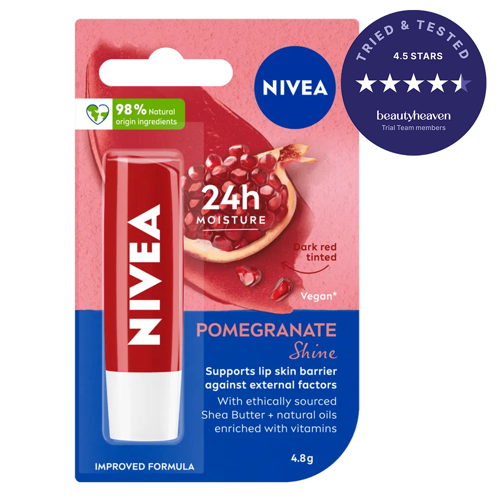NIVEA Lip Care Pomegranate Shine