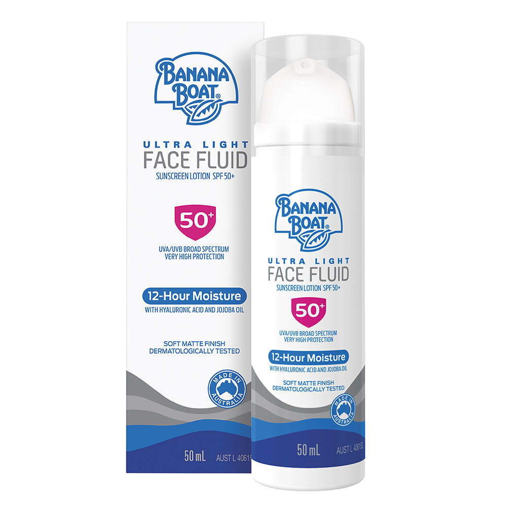 Banana Boat Ultra Light Face Sunscreen Fluid SPF50+