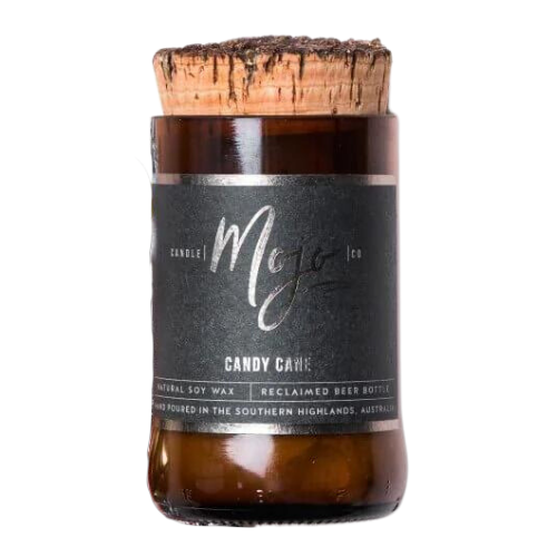 candy cane christmas candles