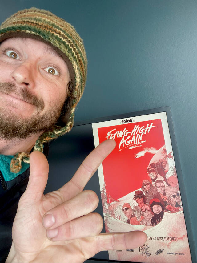 Professional snowboarder Jason Robinson will introduce the snowboarding film “Flying High Again” at the Field Arts & Events Hall tonight. (Courtesy photo)