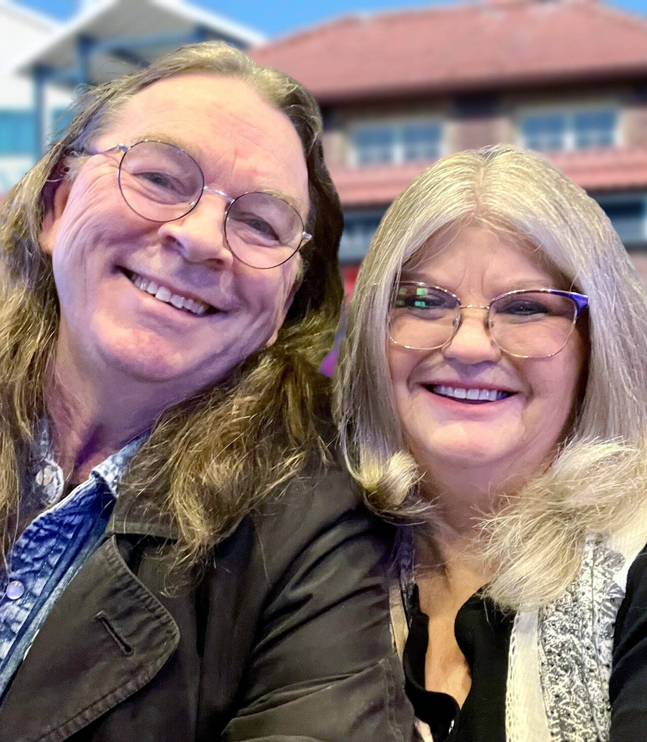 Verna and Bob Allen have opened All About Here Souvenirs and Gifts selling handmade souvenirs and gifts that capture the essence of the North Olympic Peninsula.