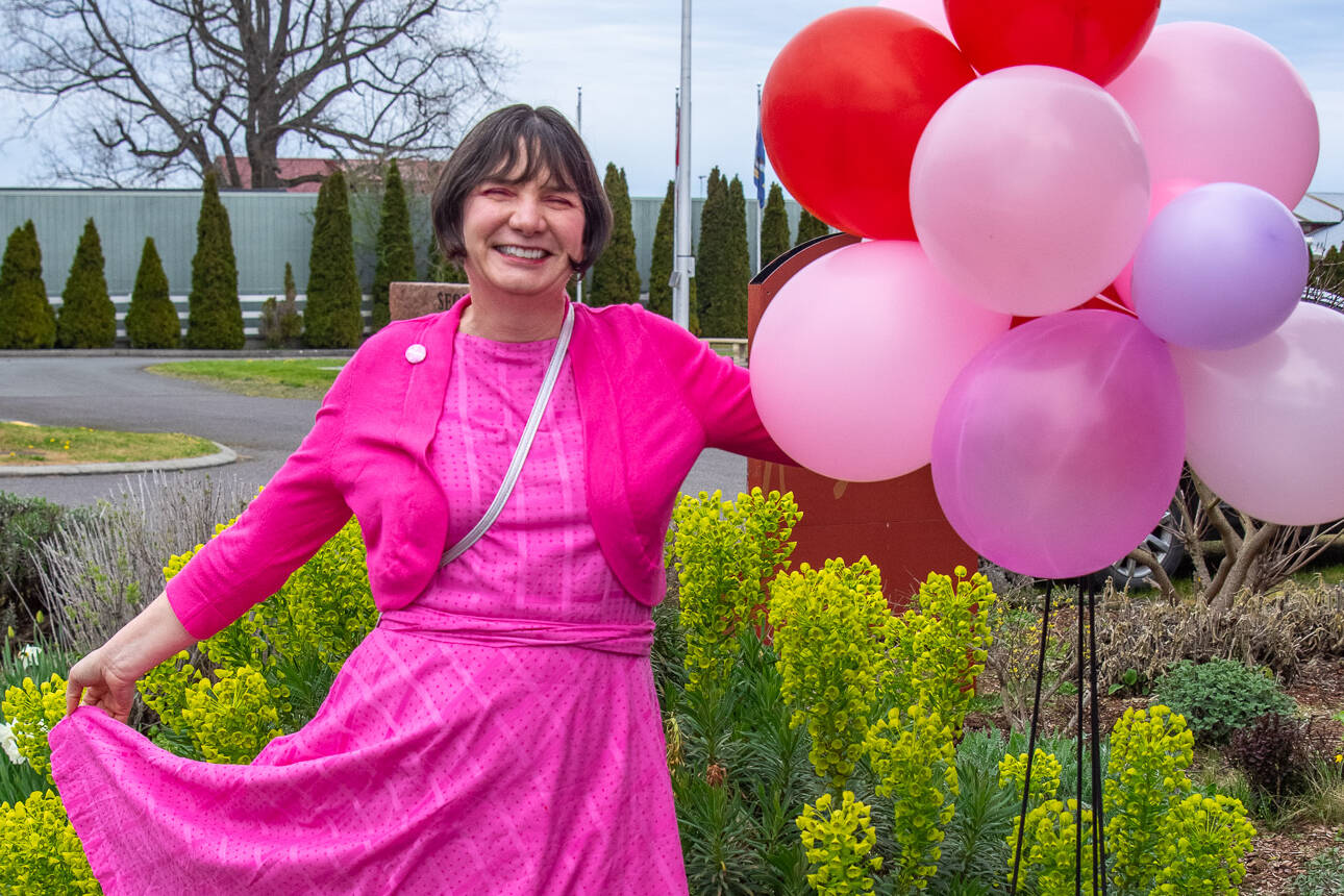 Renne Brock is the Sequim-Dungeness Chamber of Commerce's 2023 Citizen of the Year. (Emily Matthiessen/for Olympic Peninsula News Group)