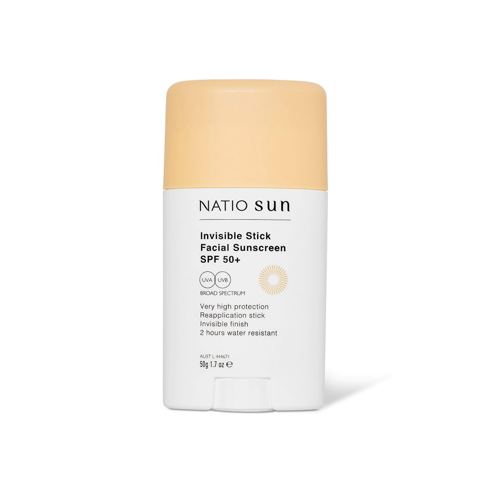 Natio Sun Invisible Stick Facial Sunscreen SPF 50+
