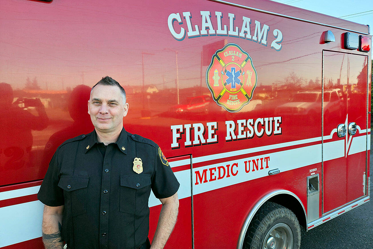 After a levy lid lift was approved in November, Clallam County Fire District 2 hired Kevin Denton to fill the deputy chief position that had been vacant for almost a year due to budget constraints. Denton comes to the department with more than 20 years of experience in fire service, many of them spent on the Olympic Peninsula. (Clallam County Fire District 2)