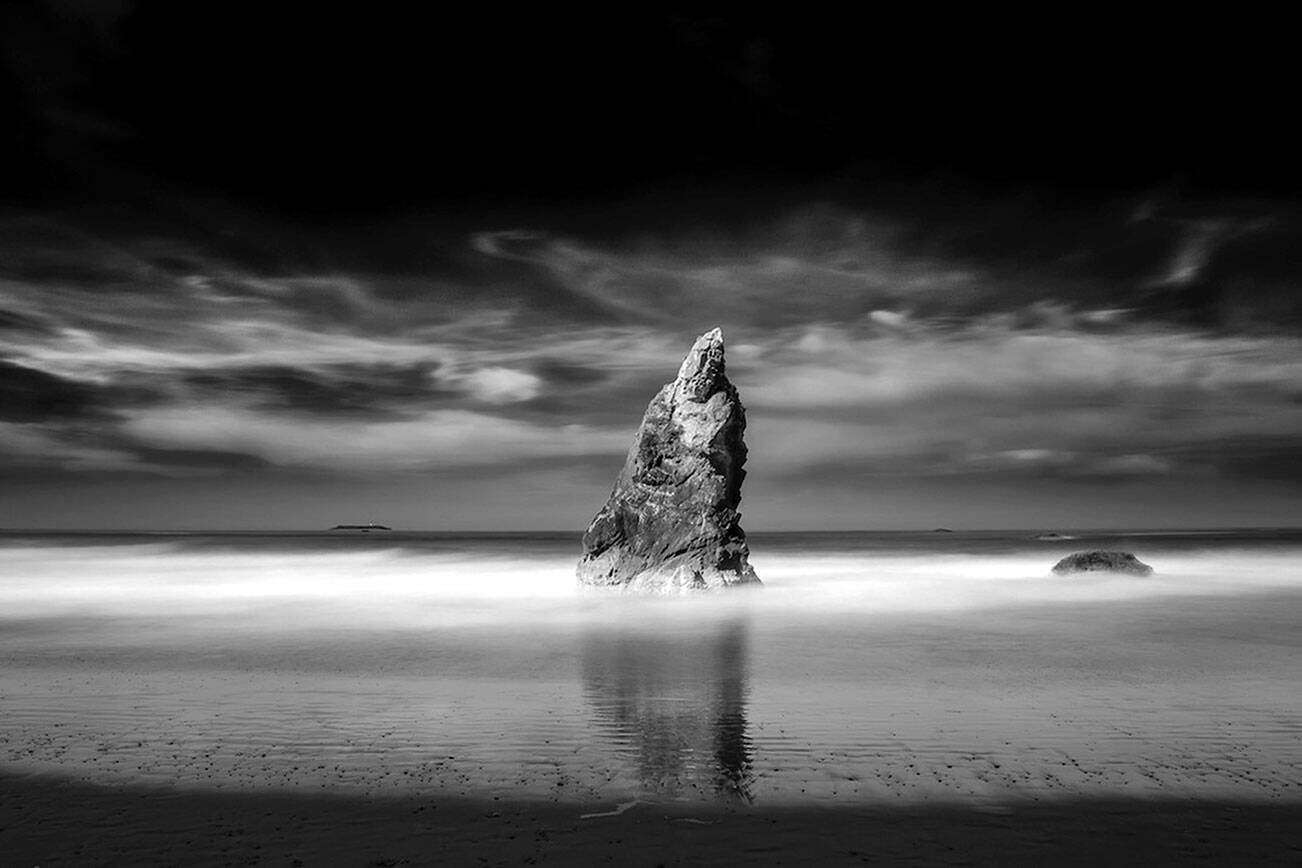 PLAL Aritist of the Month - Ruby Beach and Destruction Island by Steve Deligan