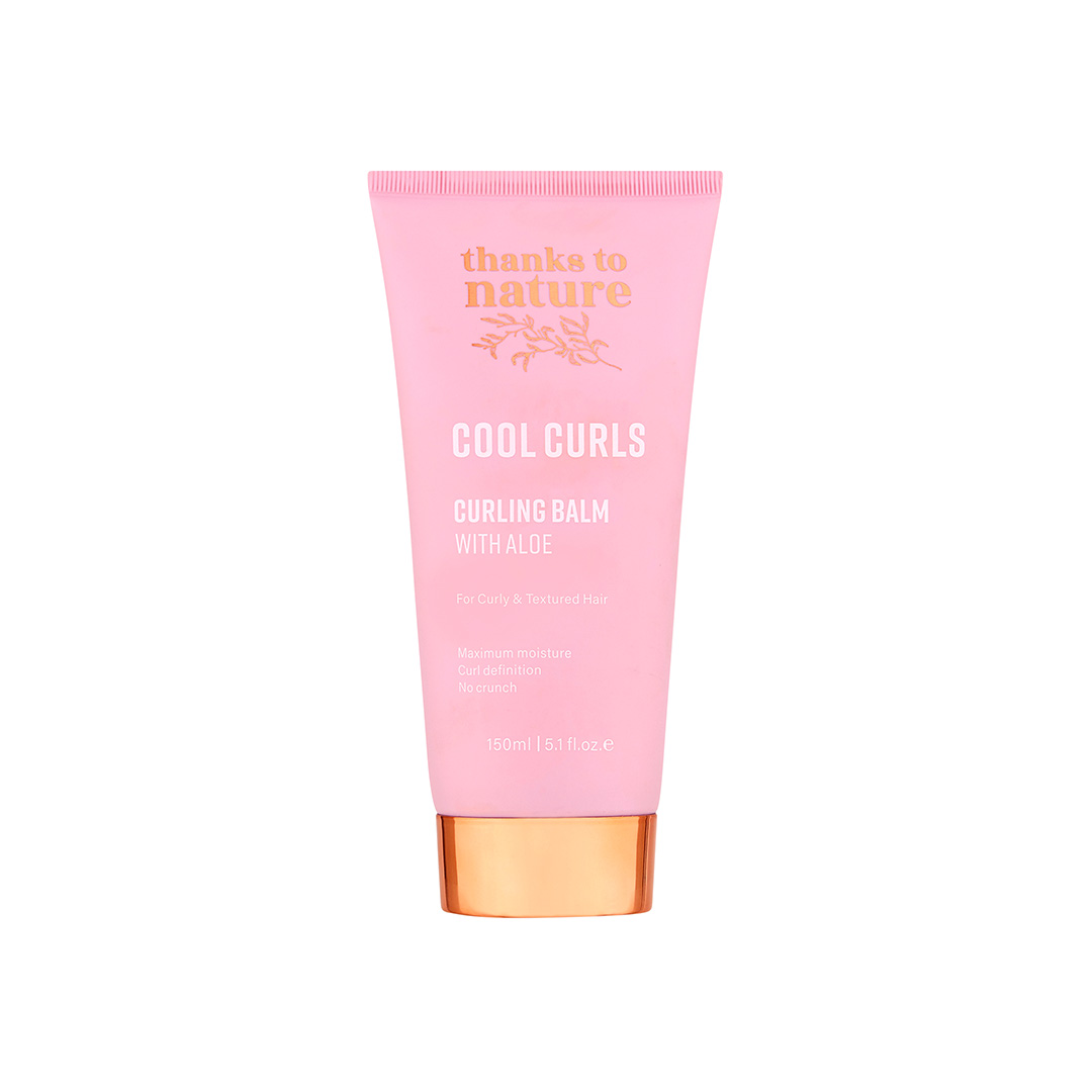 Thanks to Nature Cool Curls Curling Balm150ml Cool Curls Curling Balm with Aloe Vera