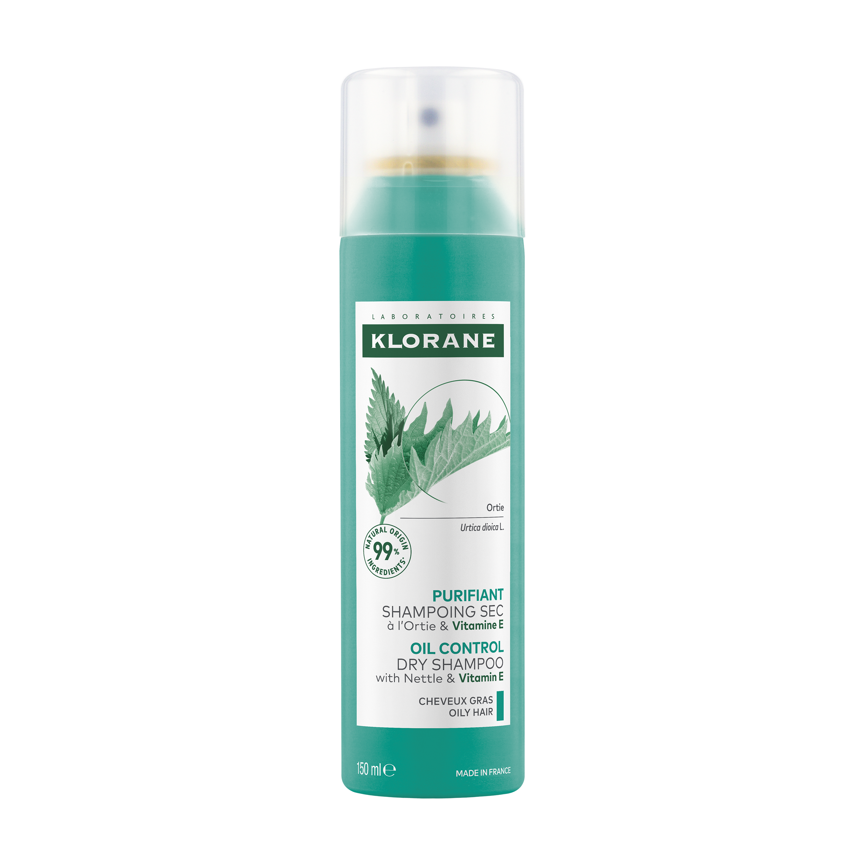 Oil Control Dry Shampoo with Nettle & Vitamin E