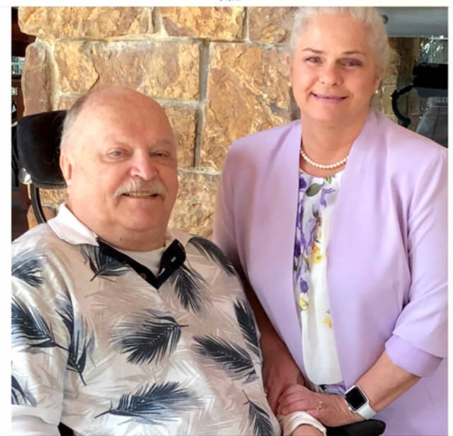 When former deputy and pilot John L. Strachan told his wife Jennie that his final wish was for his ashes to be sent into space, she wondered if he was kidding. After all, could such a thing even be done? Turns out, it can — and Jennie is making it happen. (Jennie Strachan)
When former deputy and pilot John L. Strachan told his wife Jennie that his final wish was for his ashes to be sent into space, she wondered if he was kidding. After all, could such a thing even be done? Turns out, it can — and Jennie is making it happen. (Jennie Strachan)