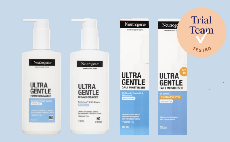neutrogena ultra gentle range