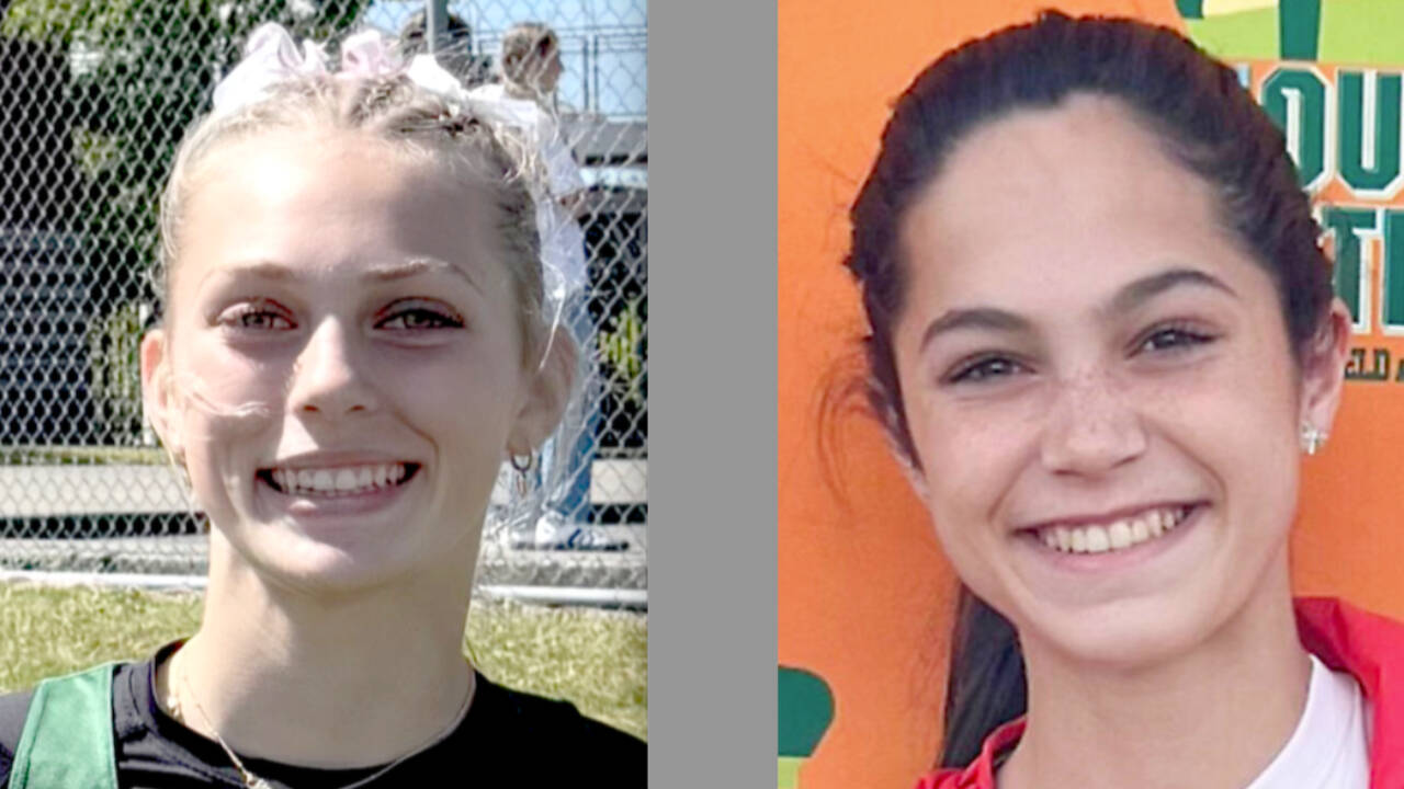 Teanna Clark, left, and Clare Turella.