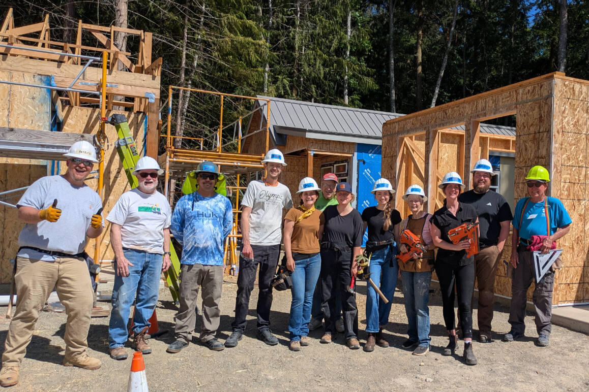 “In Washington State, one in seven households spends more than half their income on housing…People who work here can’t afford to live here,” says Ellen Michael Caldwell, Director of Communications for Habitat for Humanity East Jefferson County.
