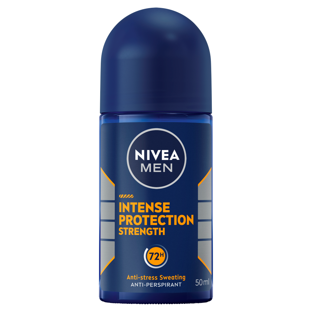 NIVEA MEN Intense Protection Strength Anti-Perspirant Roll-On 50ml NIVEA MEN Intense Protection Strength Anti-Perspirant Roll-On 50ml