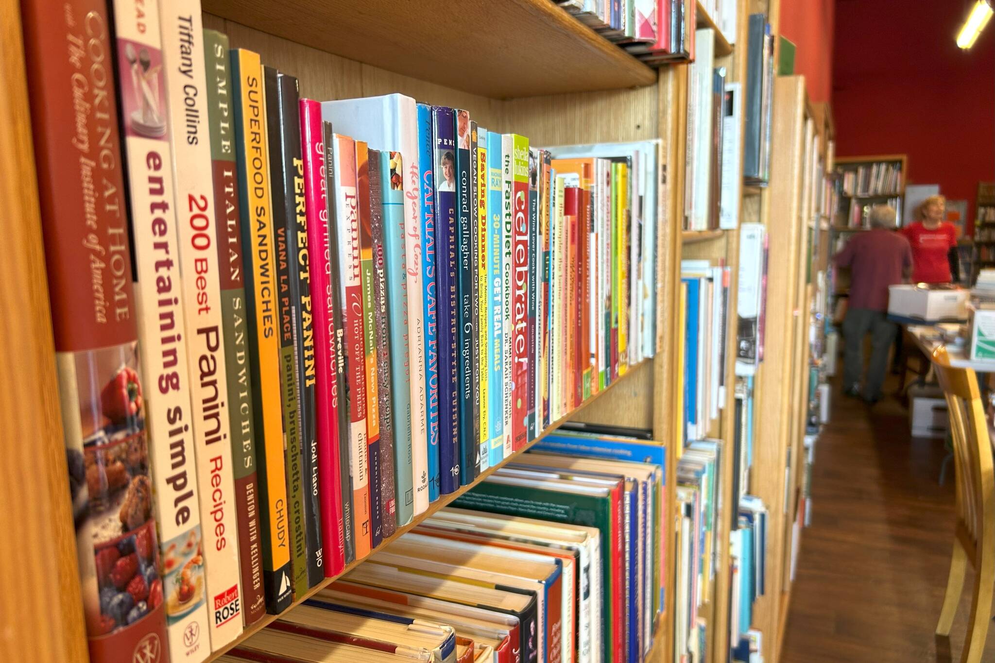 Children’s books remain a popular draw at the Friends of Sequim Library sale on the second Saturday of each month at Rock Plaza. Organizers said they plan to increase opportunities to purchase materials this year. (Matthew Nash/Olympic Peninsula News Group)