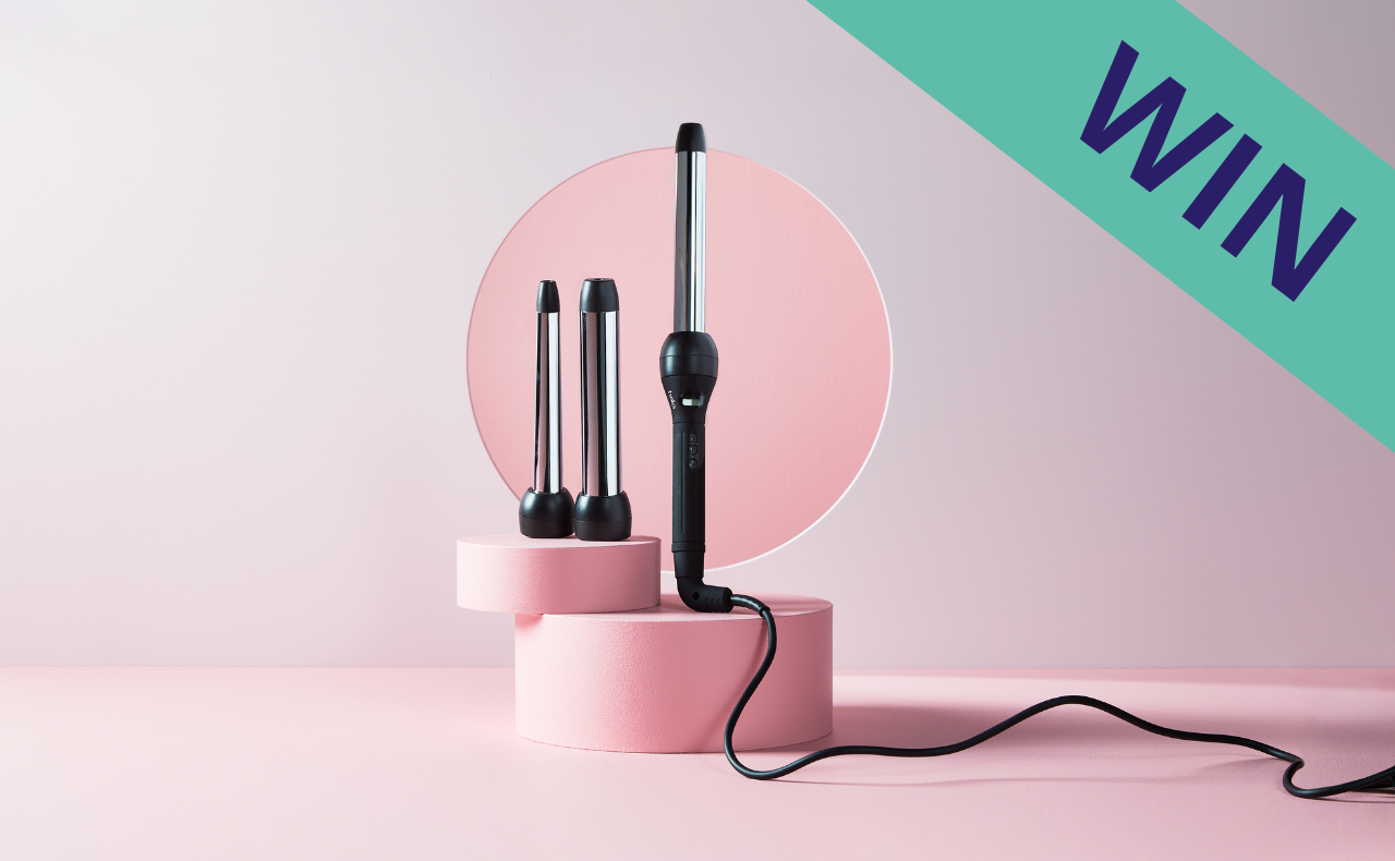 WIN 1 of 3 Halo X3 Titanium 3-Piece Hair Curlers (valued at $159.99 each)!