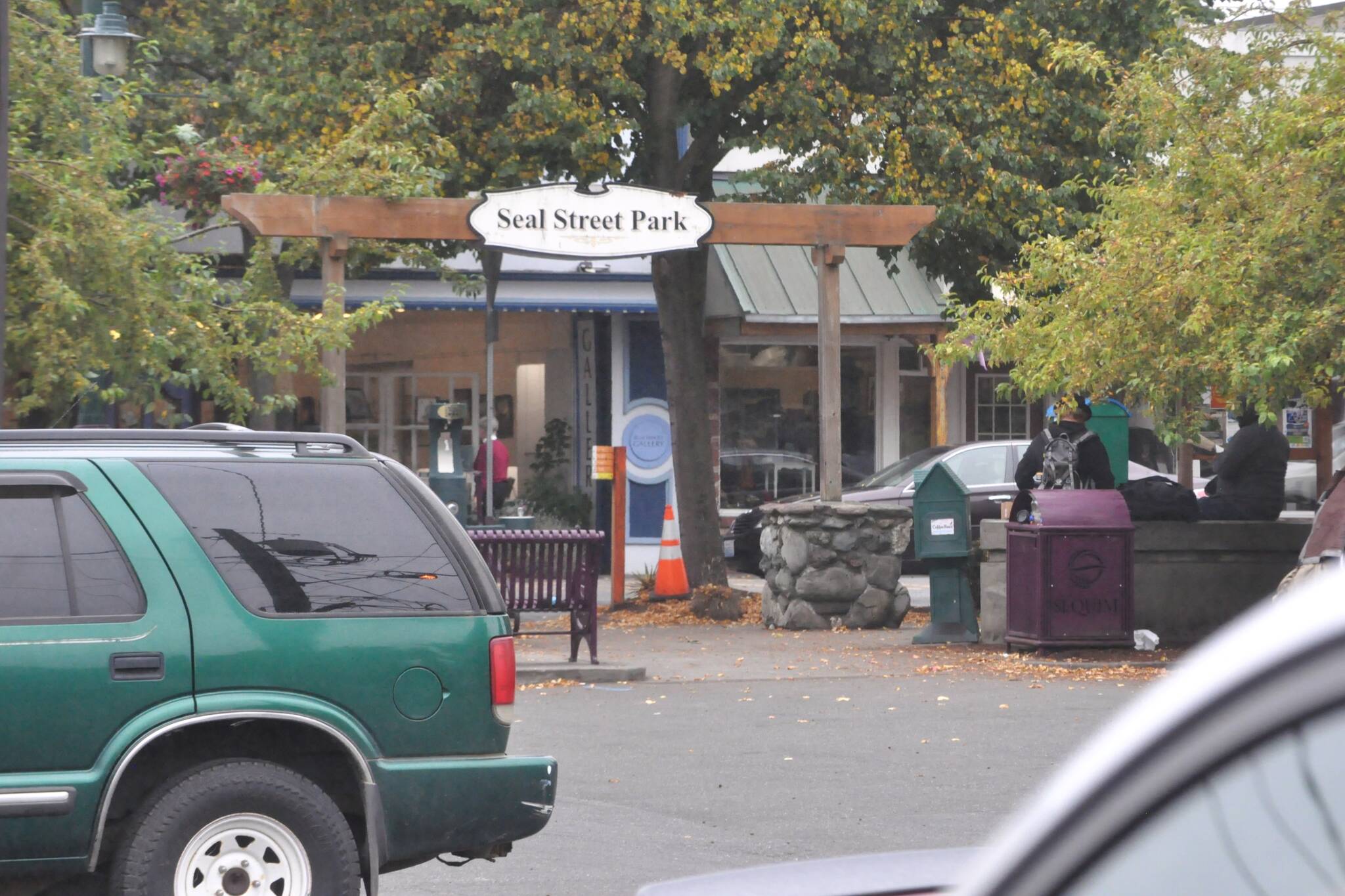 Sequim city staff report that they plan to request city council members to change Seal Street Park from right-of-way to a parcel so they can enforce no-camping rules. Complaints have continued in recent years about people camping in the area and allegedly committing crimes. (Matthew Nash/Olympic Peninsula News Group)