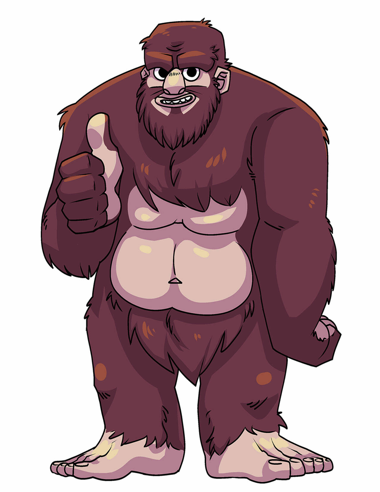 The original Darrell was created for SquatchCon by local artist Cammry Lapka in 2022.