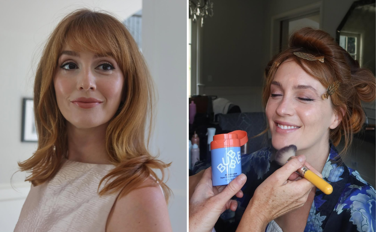 Leighton Meester skincare routine