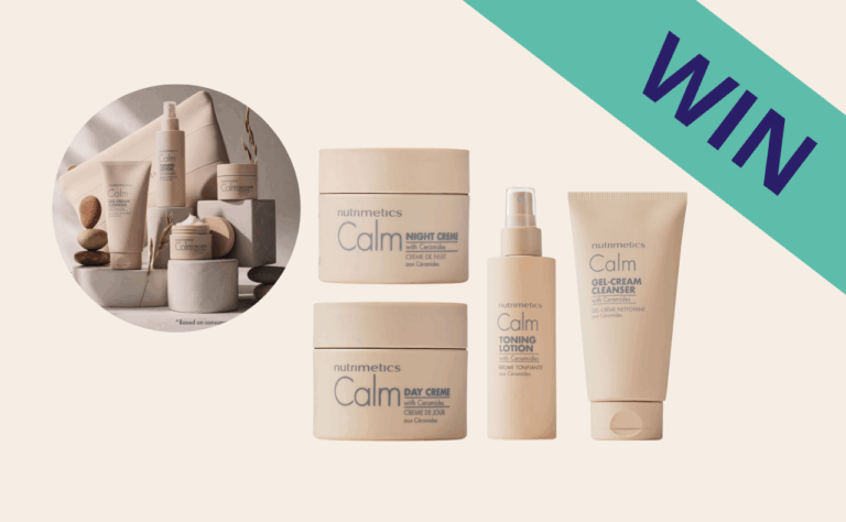 WIN 1 of 3 Nutrimetics Calm Skincare Sets (Valued at $276 each)!