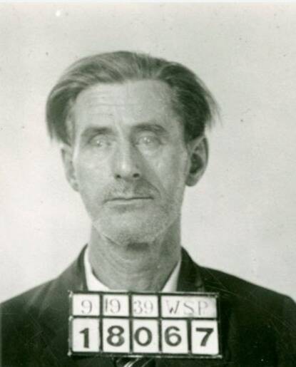 Ralph Carson’s mug shot.