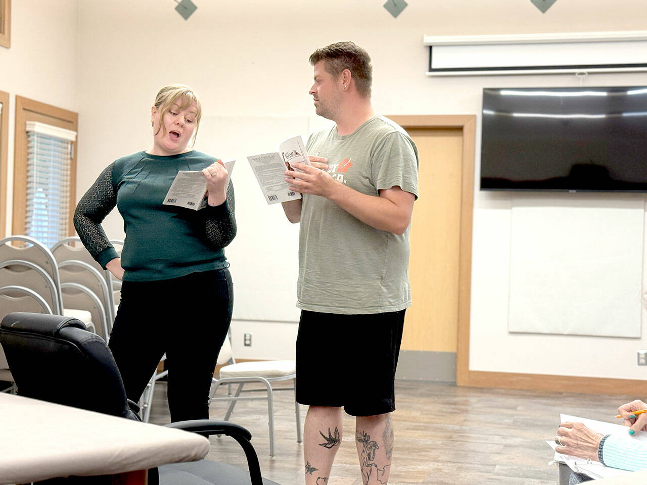 Kelly McNees and Jackson