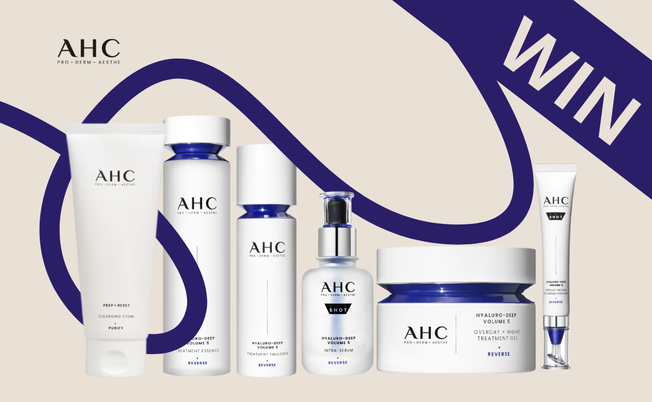 WIN AHC’s Ultimate K-Beauty Skincare Bundle (Valued at $264.94)!