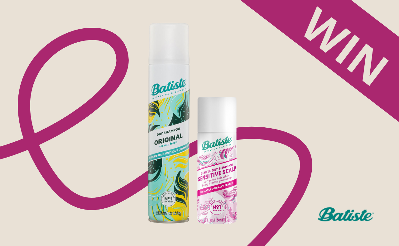 WIN 1 of 3 Batiste Dry Shampoo Ultimate Prize Packs (Valued at $19.99)!