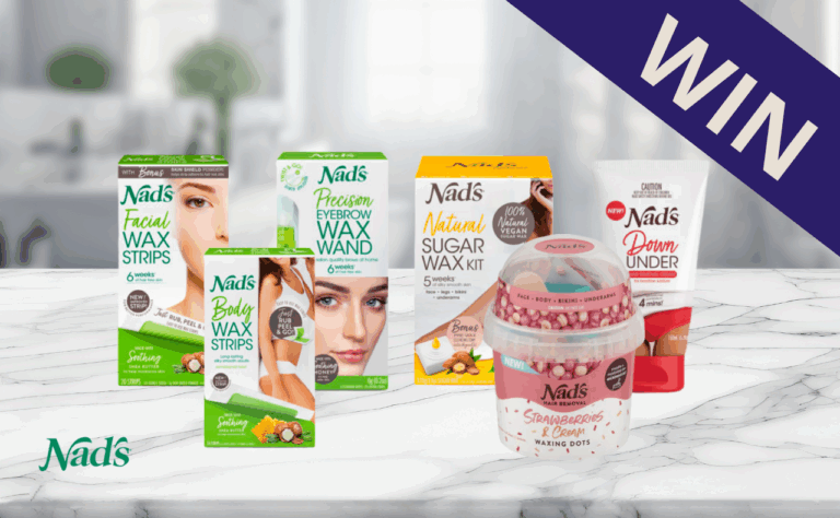 WIN 1 of 3 Nad’s Hair Removal Pamper Packs (Valued at $89.30)!