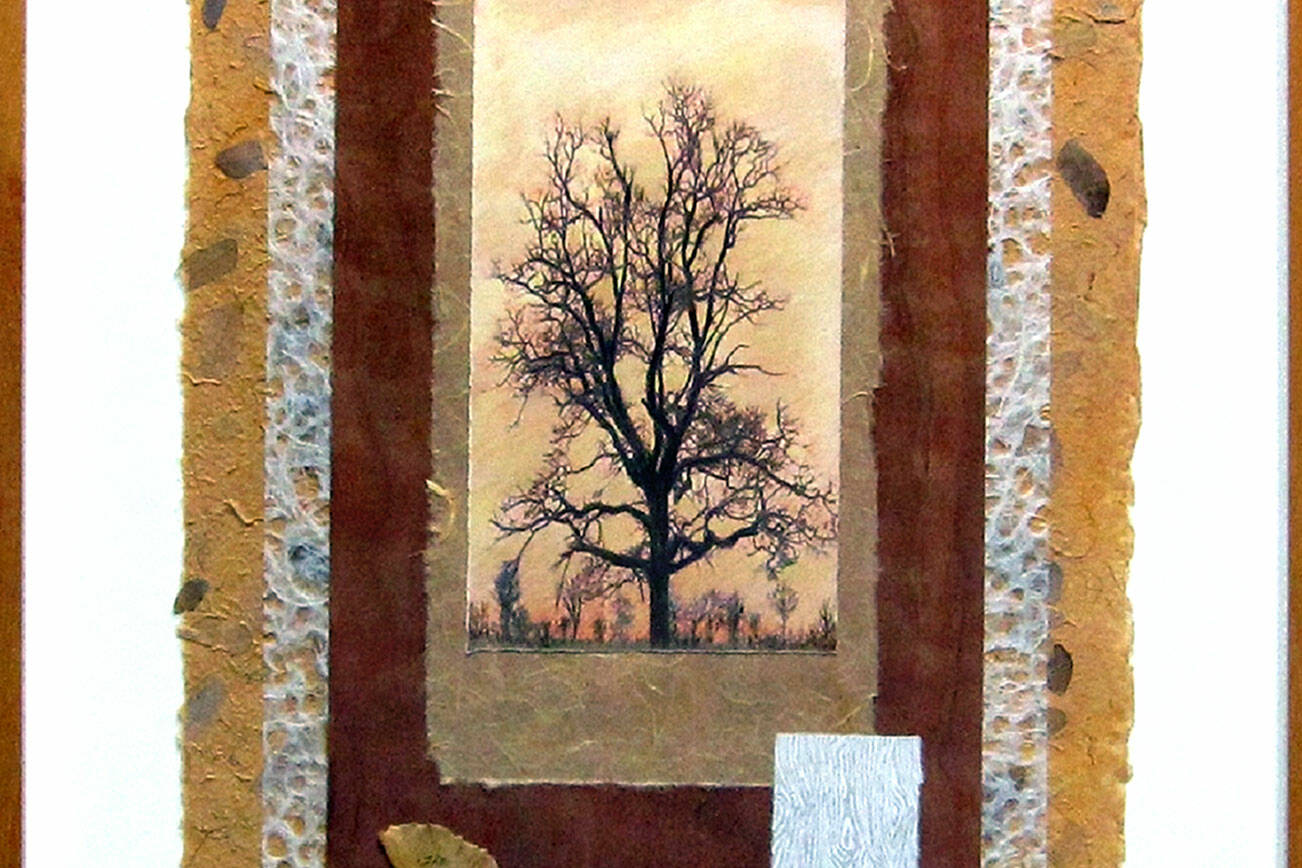 “The Fruits Of Letting Go” by Kathleen Harvey will be featured at the Port Ludlow Art League throughout November.