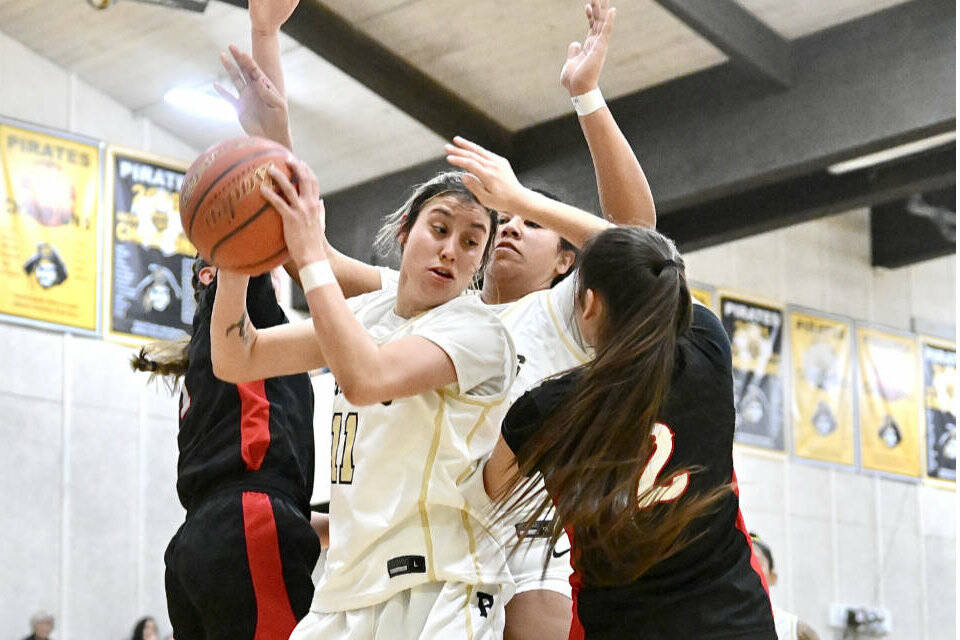 Neah Bay's Ryana Moss is one of the leaders for the Peninsula College women's team this season. Moss scored in double figures in two straight games in Pasco last weekend. (Jay Cline/Peninsula College)
